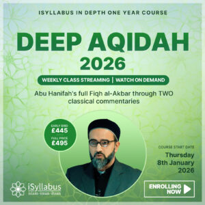 Deep Aqidah - 1 Year Course 2026