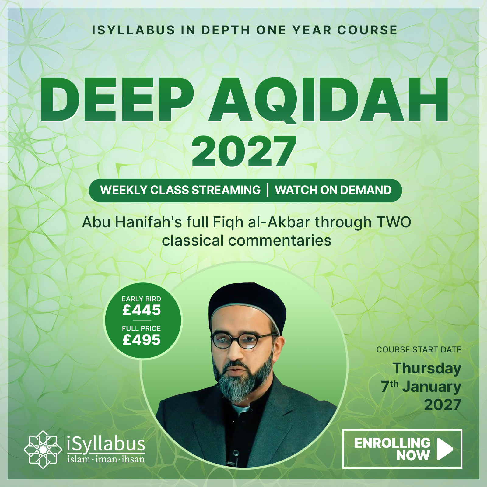 Deep Aqidah - 1 Year Course 2027